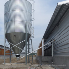 Galvanized Silo with Automatic Feeding Equipments